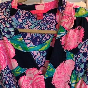 Lilly Pulitzer Martinique Tiered Maxi Dress XL